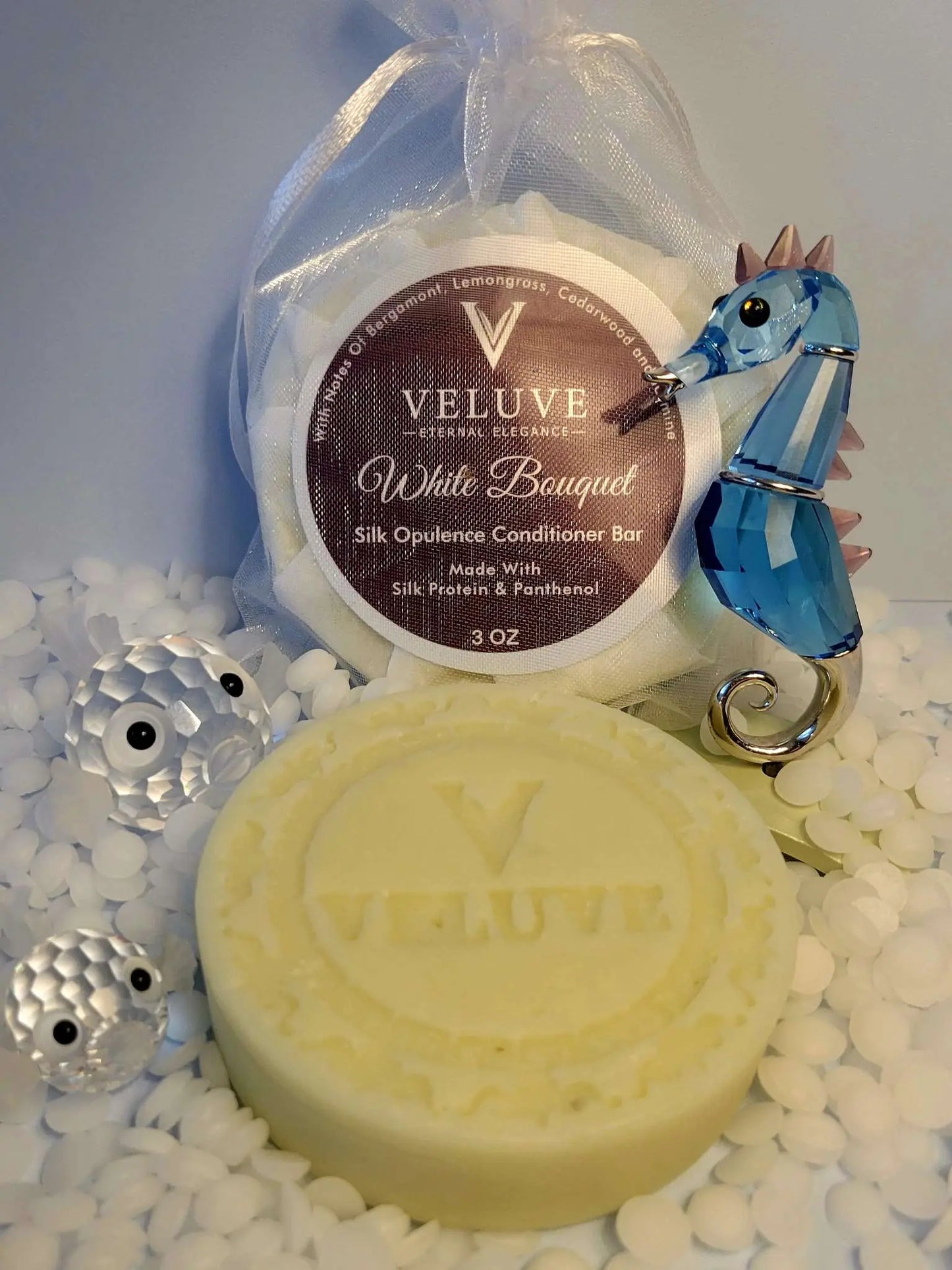 Silk Essence Conditioner Bar With Silk & Panthenol 3 oz - Veluve