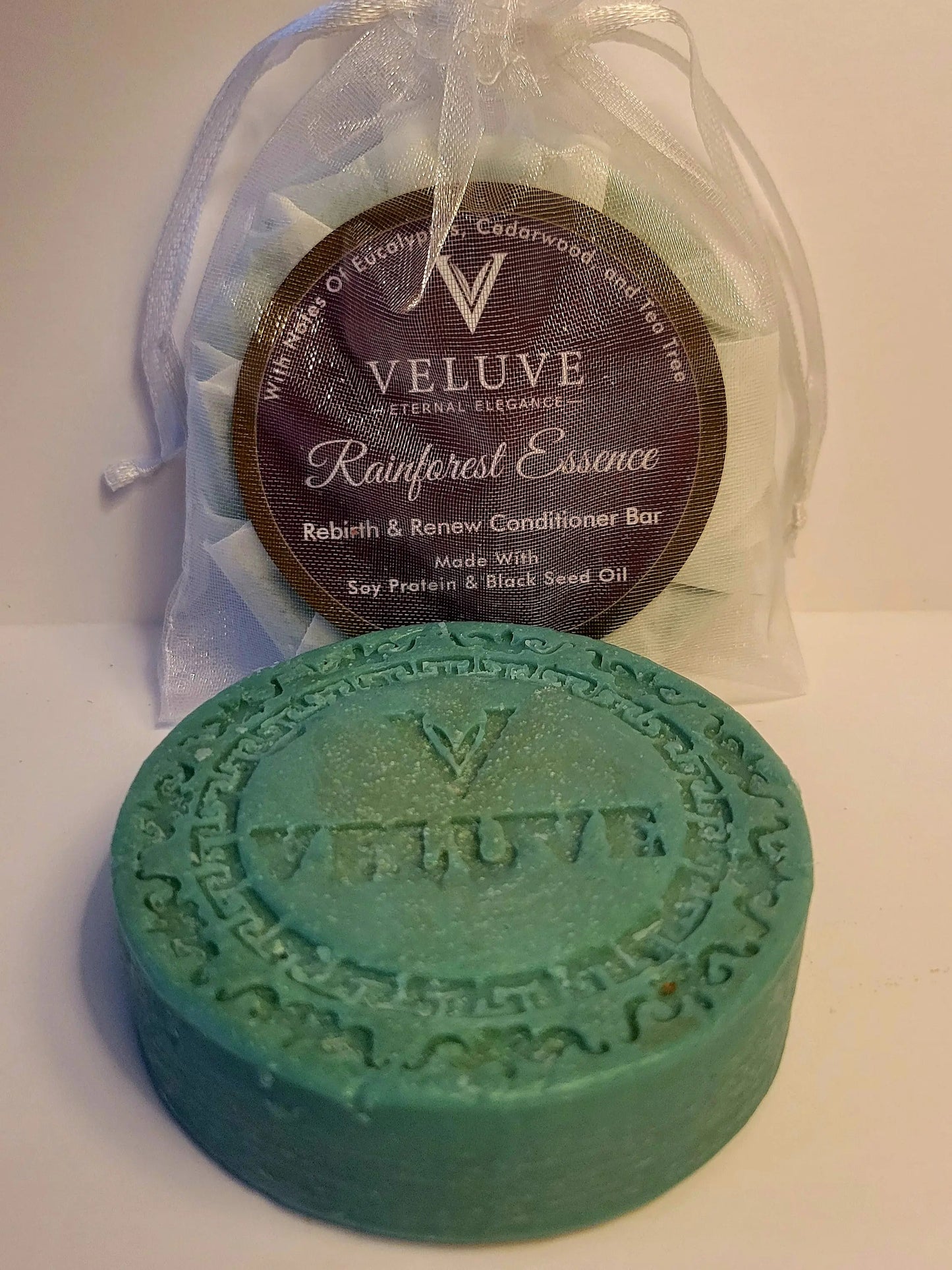 Rebirth & Renew Conditioner Bar With Soy Protein & Black Seed Oil 3 oz - Veluve