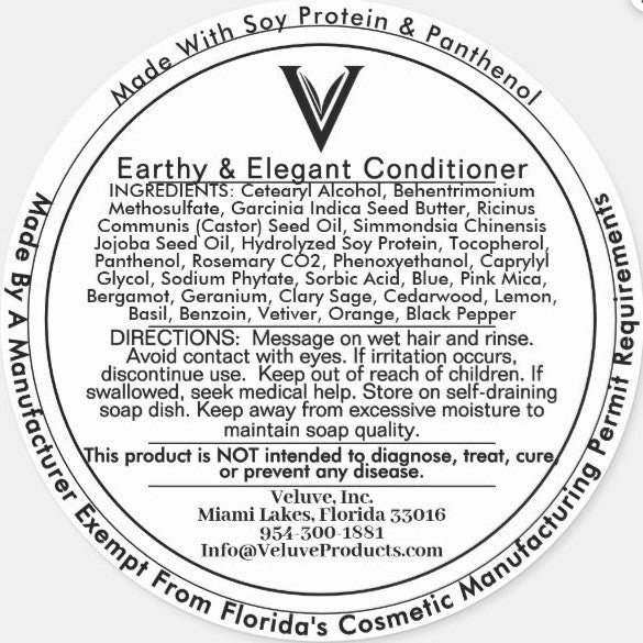 Earthy & Elegant Artisan Conditioner Bar | Soy + Panthenol