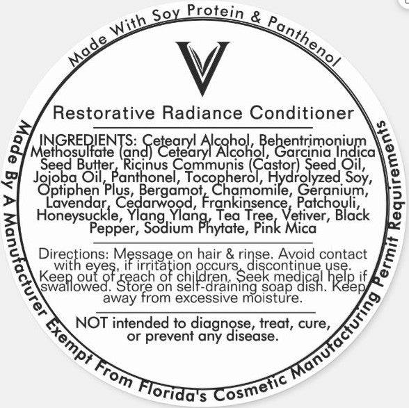 Restorative Radiance Artisan Conditioner Bar | Soy + Panthenol