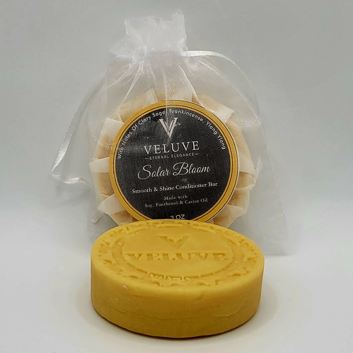 Light & Luminous Artisan Conditioner Bar | Soy + Panthenol