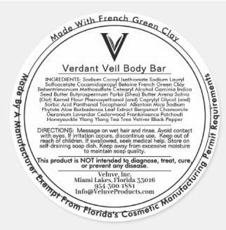 Verdant Veil Artisan Body Bar – Purifying Botanical Cleanser with Aloe, Oat & French Green Clay