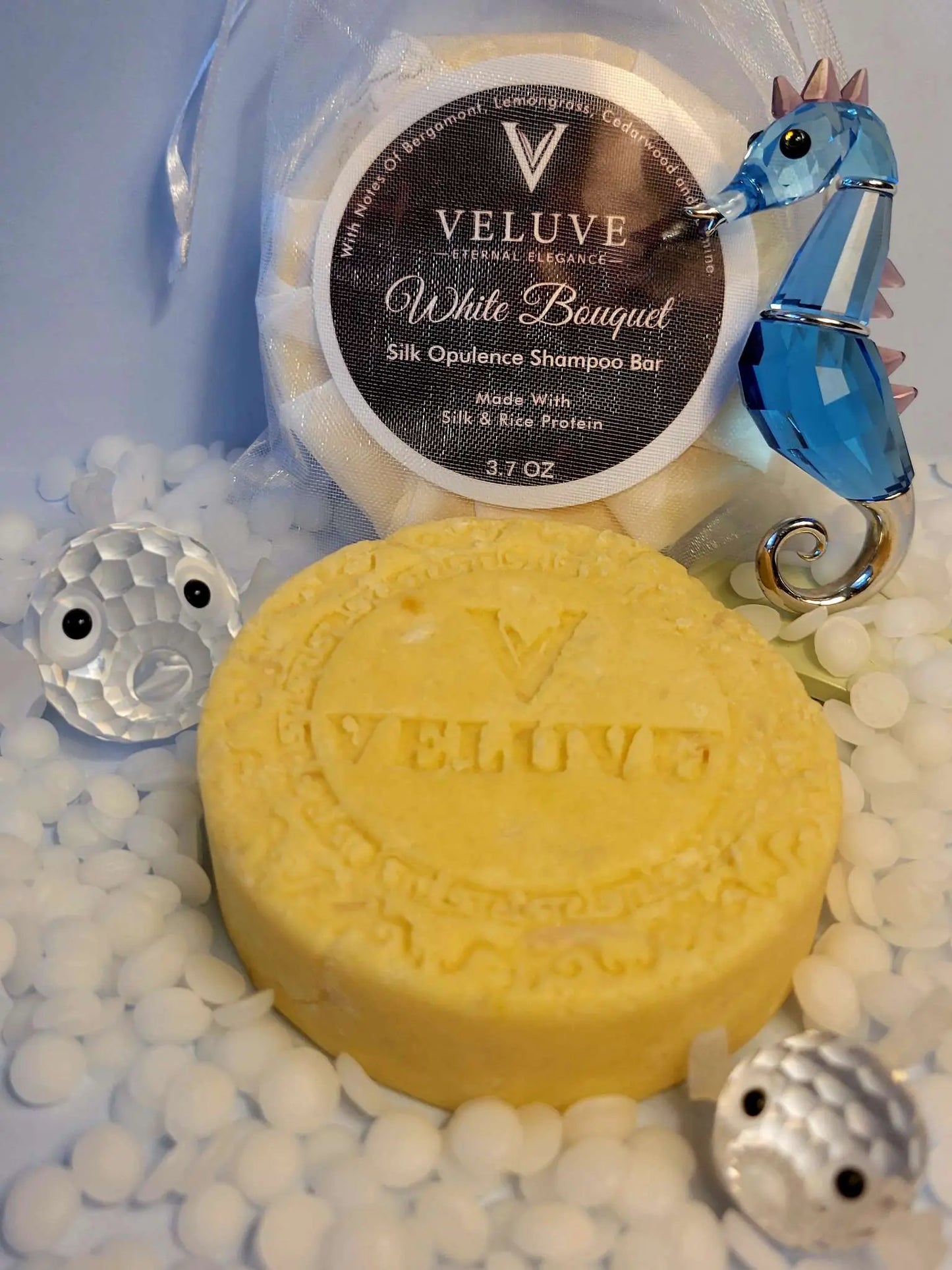 Silk Essence Shampoo Bar With Silk & Rice Protein 3.7 oz