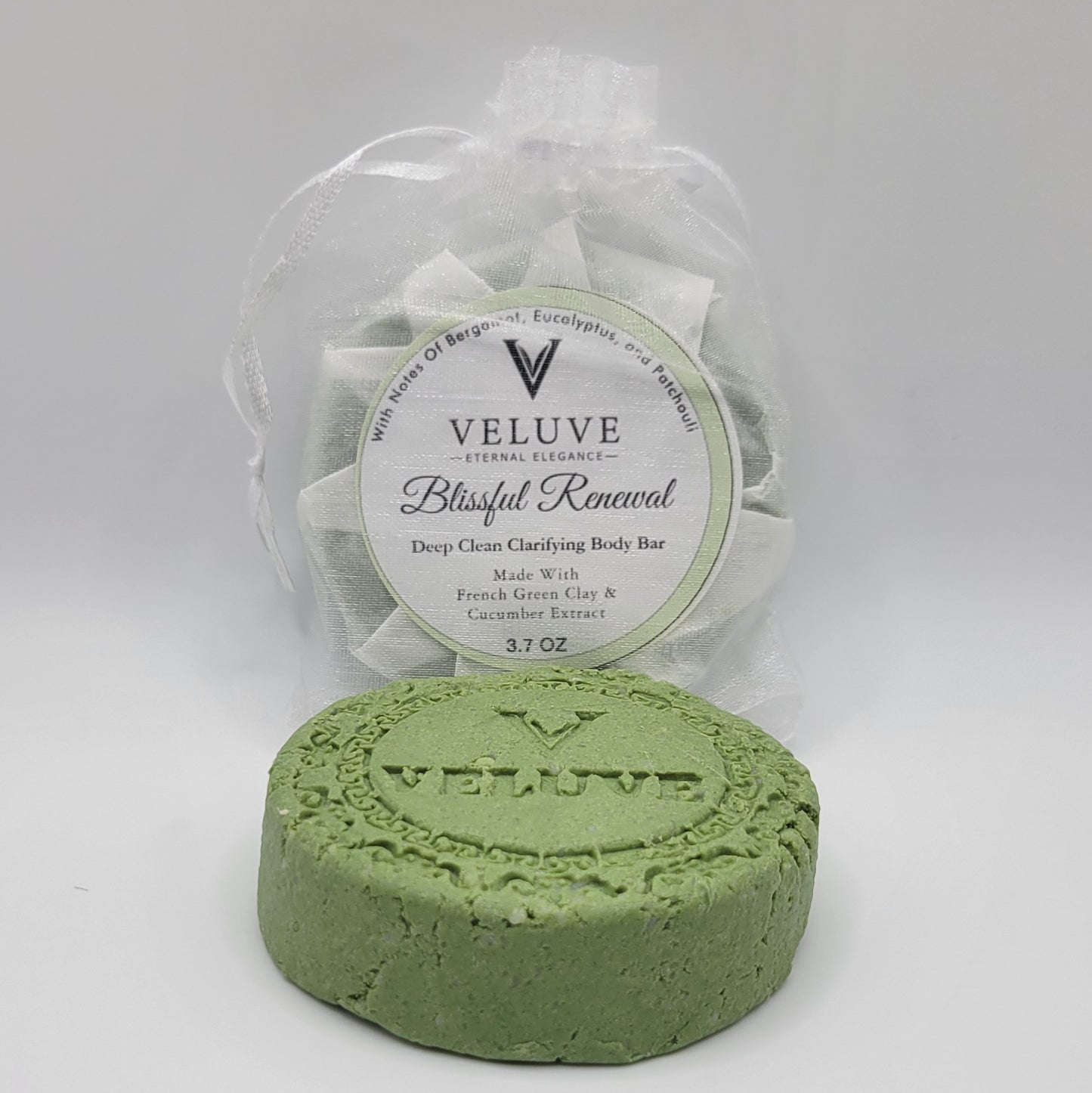 Deep Clean Artisan Body Bar | French Green Clay + Cucumber