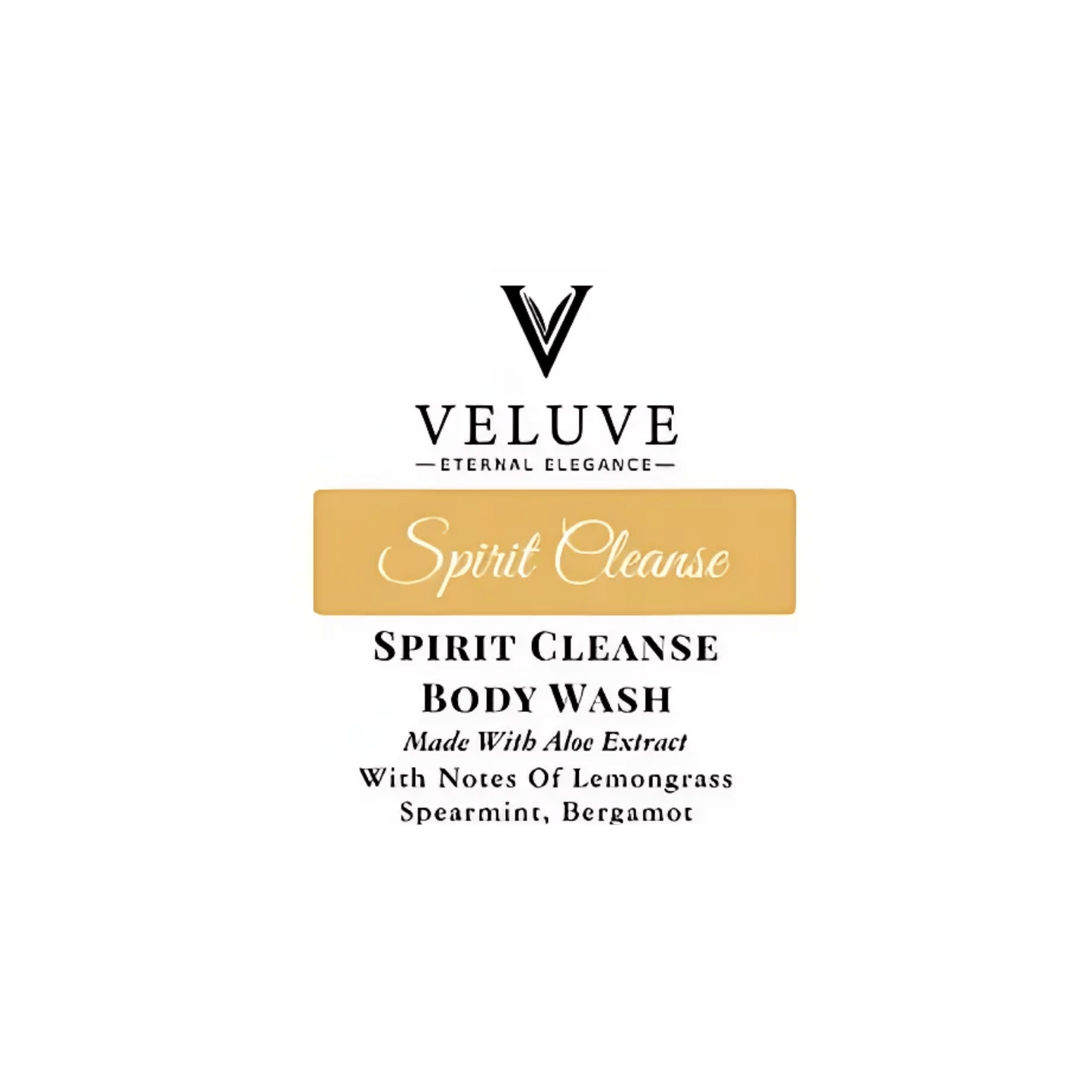 Spirit Cleanse Body Wash With Aloe Extract 2 oz, 8 oz, 16 oz