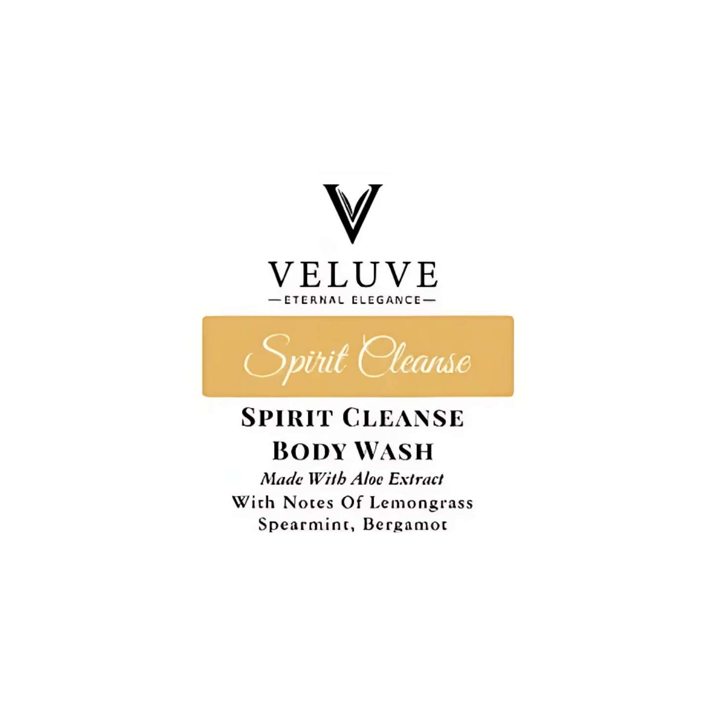 Spirit Cleanse Body Wash With Aloe Extract 2 oz, 8 oz, 16 oz