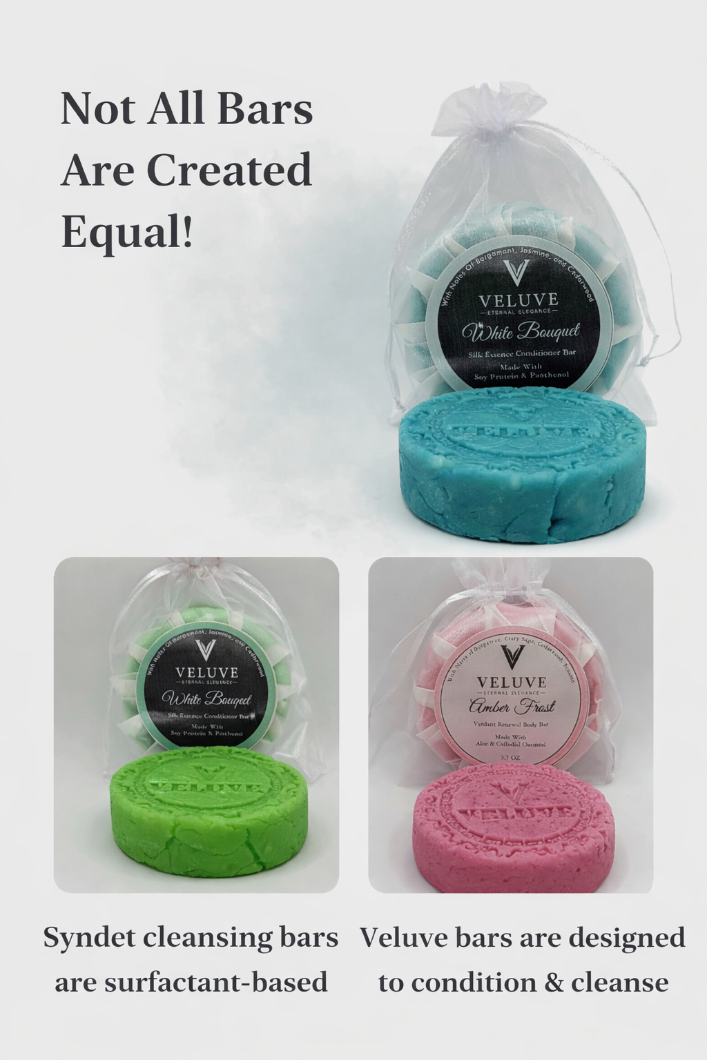 Why Veluve Bars Are Surfactant-Based -Not Soap?