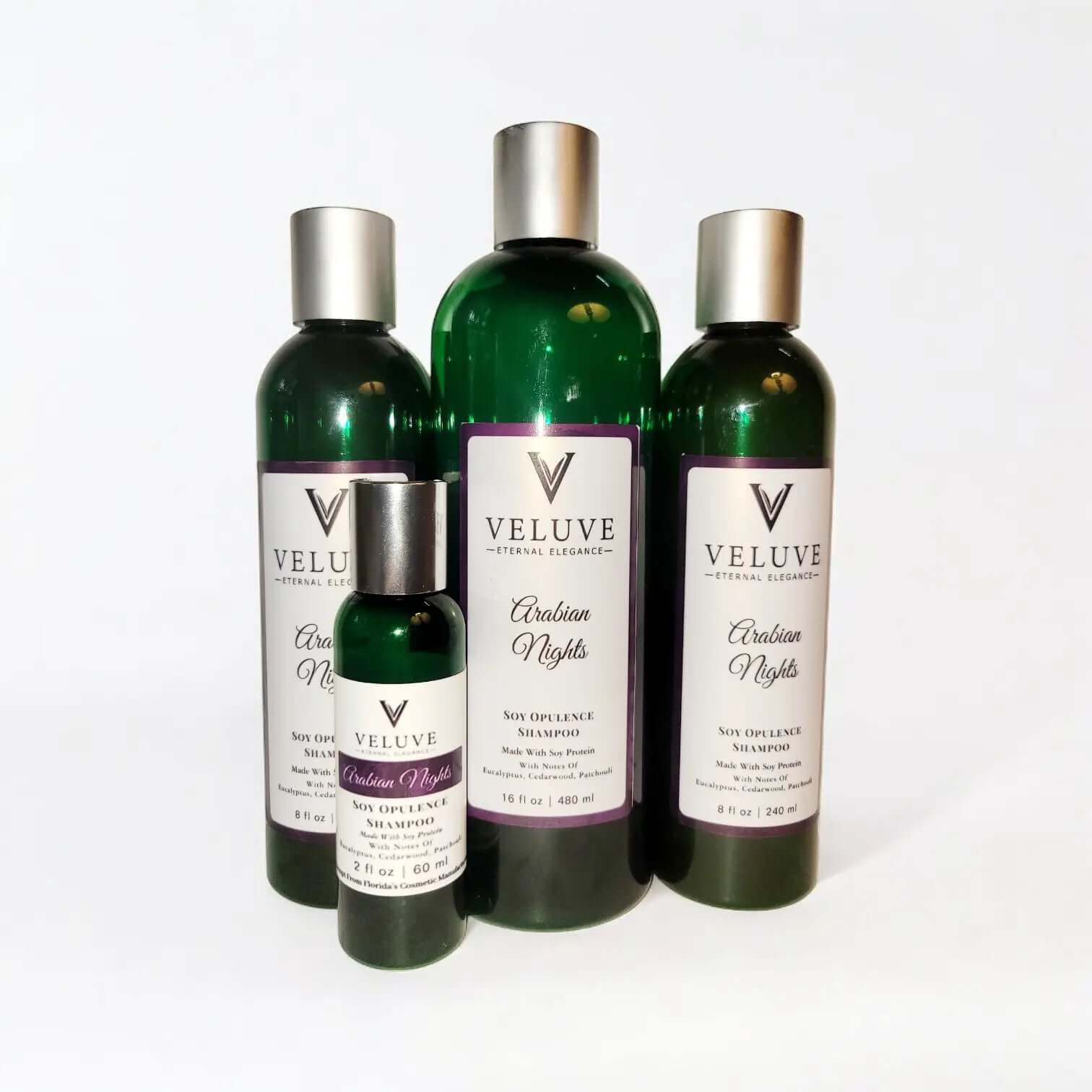 Soy Opulence Liquid Shampoo With Soy Protein 2 oz, 8 oz, 16 oz