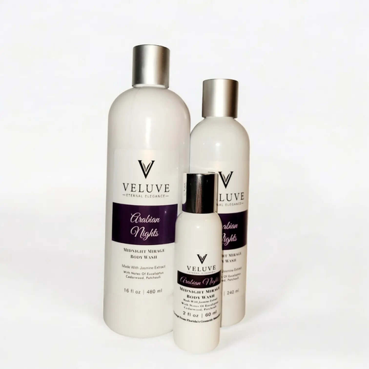 Midnight Mirage Body Wash With Jasmine Extract 2 oz, 8 oz, 16 oz