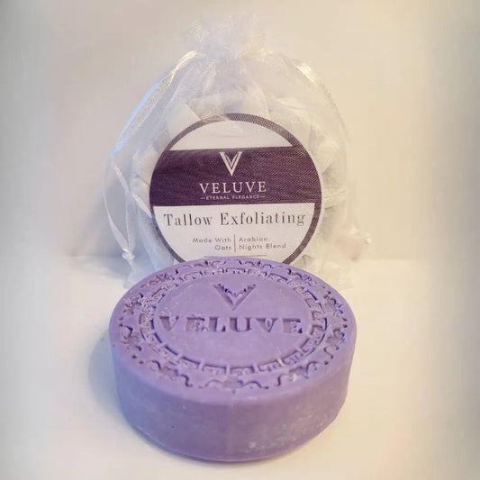 Exfoliating Bar Arabian Nights Blend (made with oats) 3.7 oz - Veluve