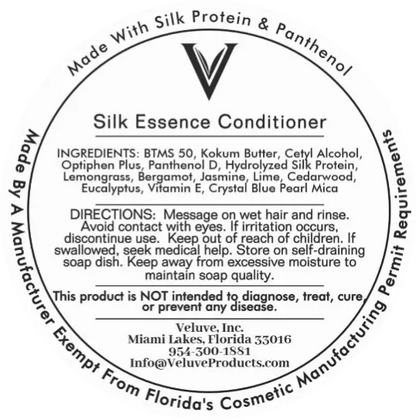 Silk Essence Conditioner Bar With Silk & Panthenol 3 oz - Veluve