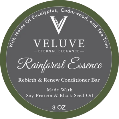 Rebirth & Renew Conditioner Bar With Soy Protein & Black Seed Oil 3 oz - Veluve