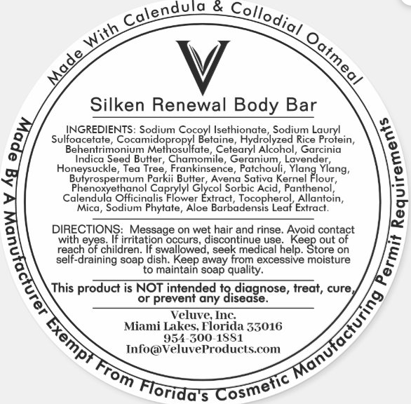 Silken Renewal Artisan Body Bar | Calendula + Colloidal Oatmeal Calm & Silky Cleanse