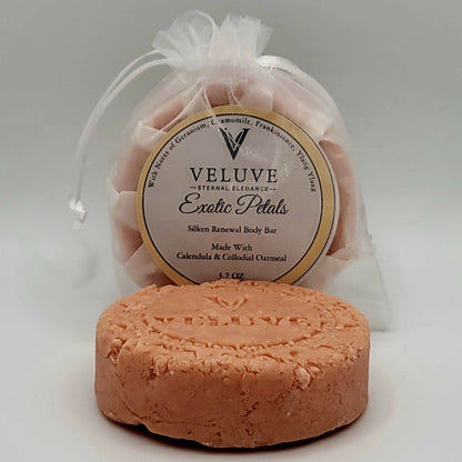 Silken Renewal Artisan Body Bar | Calendula + Colloidal Oatmeal Calm & Silky Cleanse