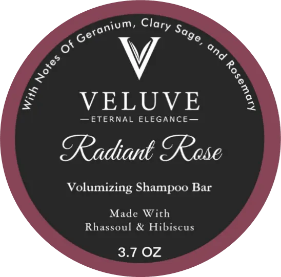 Volumizing Shampoo Bar With Rhassoul Clay, Hibiscus Extract 3.7 oz