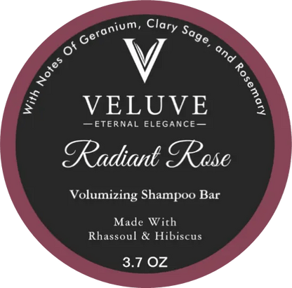 Volumizing Shampoo Bar With Rhassoul Clay, Hibiscus Extract 3.7 oz