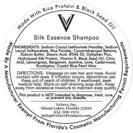 Silk Essence Shampoo Bar With Silk & Rice Protein 3.7 oz