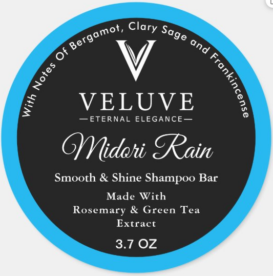 Smooth & Shine Shampoo Bar | Soy + Green Tea. Rosemary Cleanser