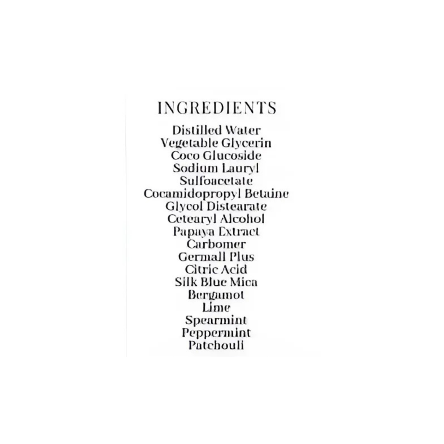 Brightening Body Wash With Papaya Extract 2 oz, 8 oz, 16 oz