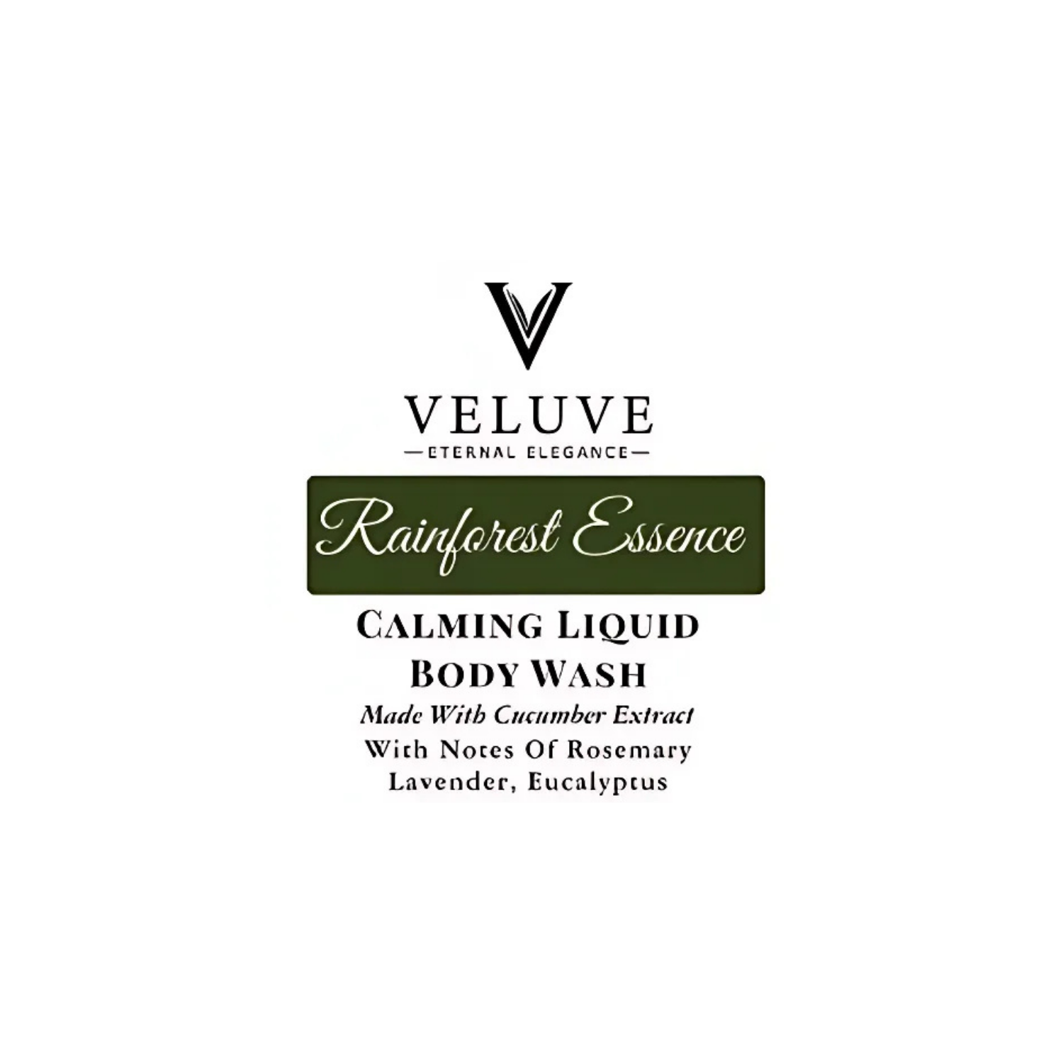 Calming Body Wash With Cucumber Extract 2 oz, 8 oz, 16 oz