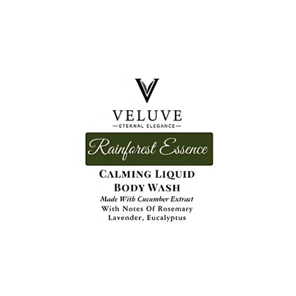 Calming Body Wash With Cucumber Extract 2 oz, 8 oz, 16 oz