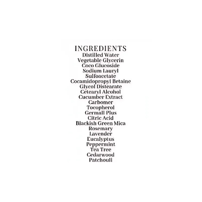 Calming Body Wash With Cucumber Extract 2 oz, 8 oz, 16 oz