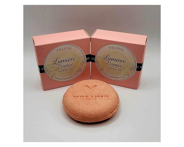 Veluve Lumière Essence Face & Body Bar | Botanical pH-Conscious Cleansing Bar