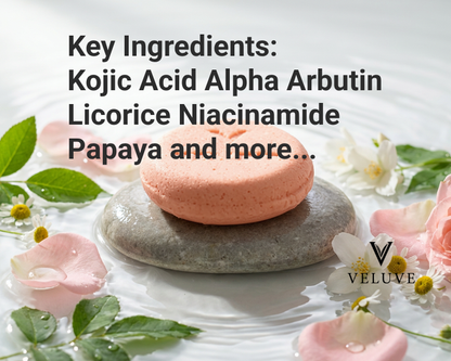 Veluve Lumière Essence Face & Body Bar | Botanical pH-Conscious Cleansing Bar
