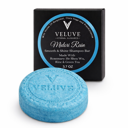 Smooth & Shine Artisan Shampoo Bar | Soy + Green Tea Rosemary Cleanser