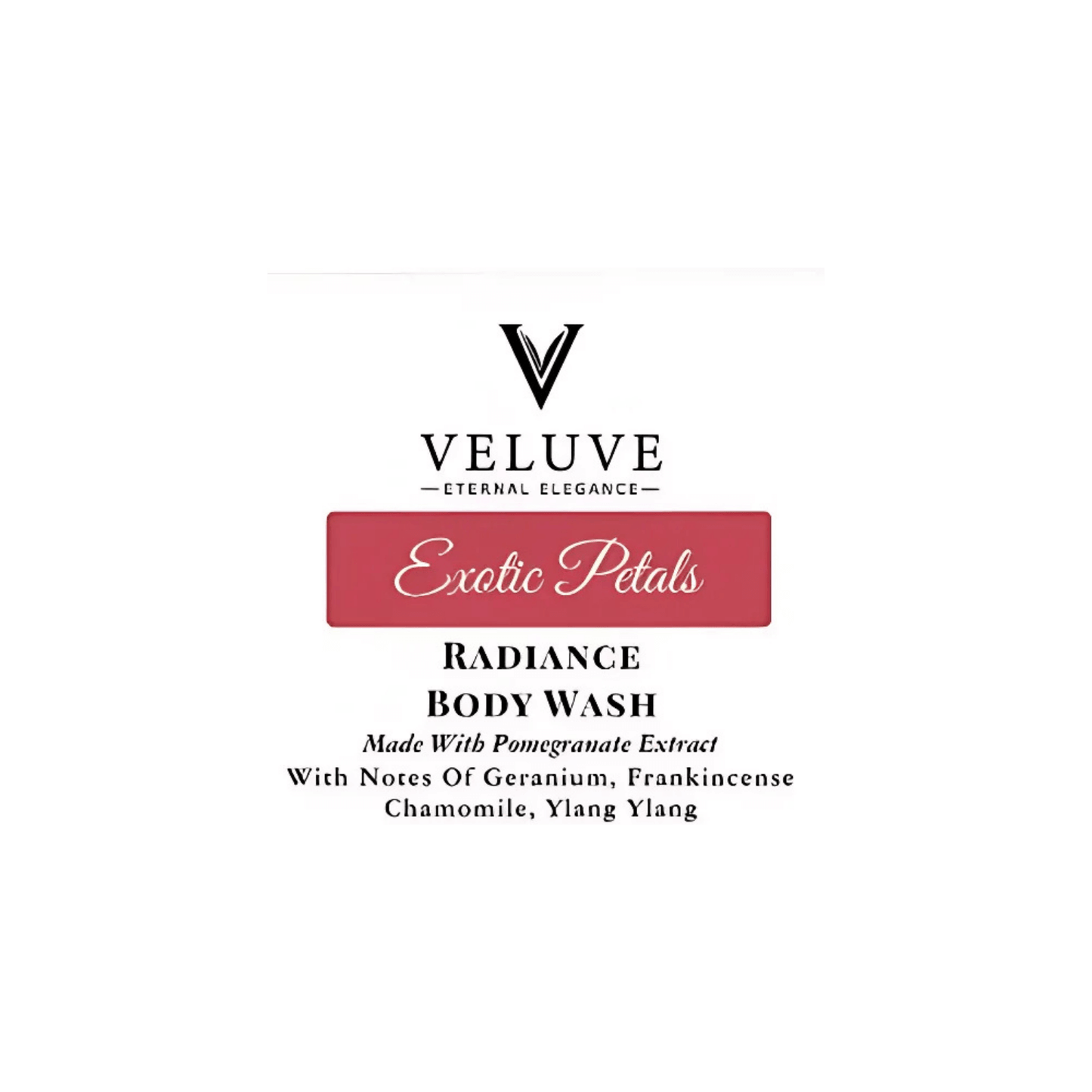 Radiance Body Wash With Pomegranate Extract 2 oz, 8 oz, 16 oz