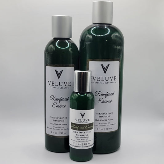 Silk Opulence Liquid Shampoo | Sulfate -Free Botanical Cleanser