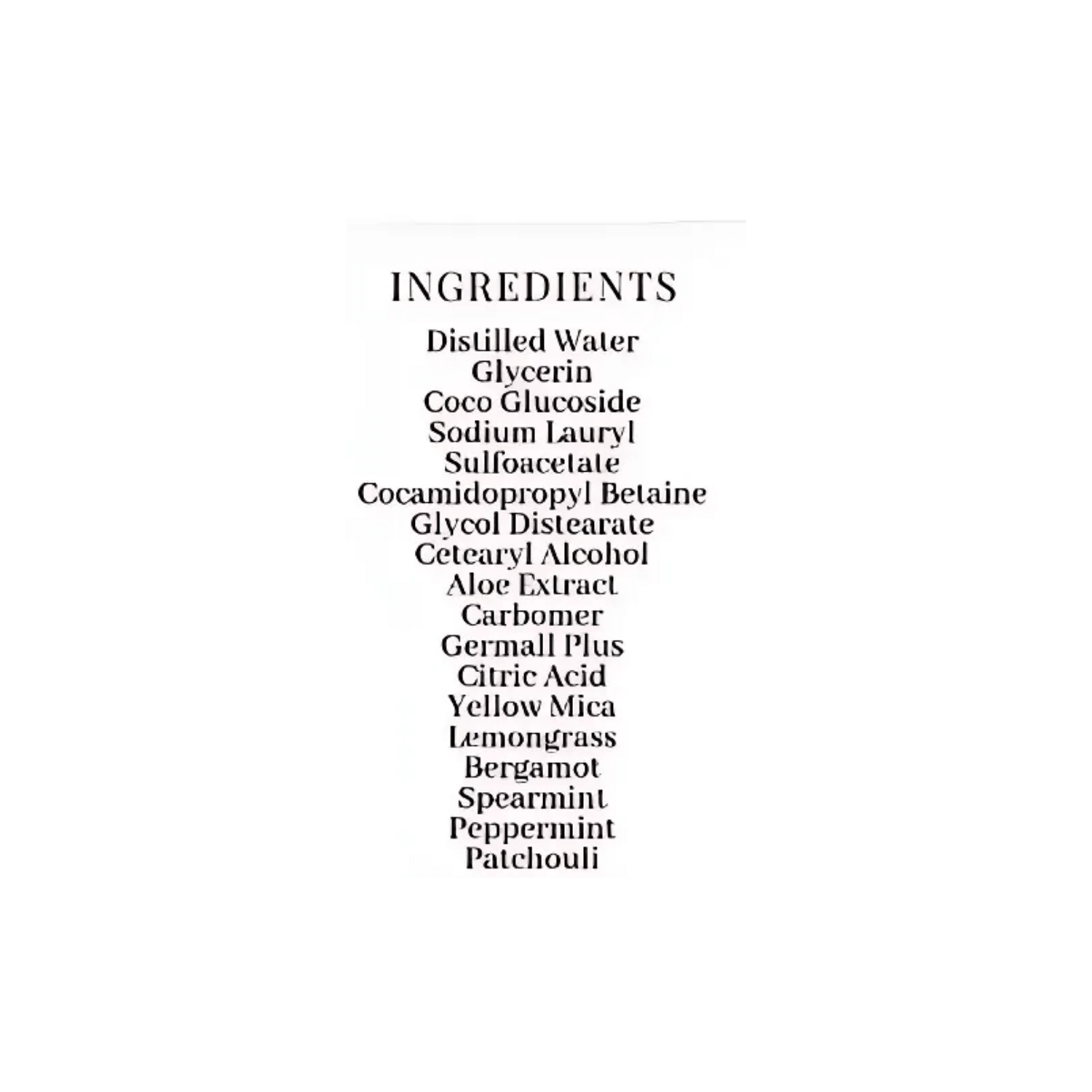 Spirit Cleanse Body Wash With Aloe Extract 2 oz, 8 oz, 16 oz