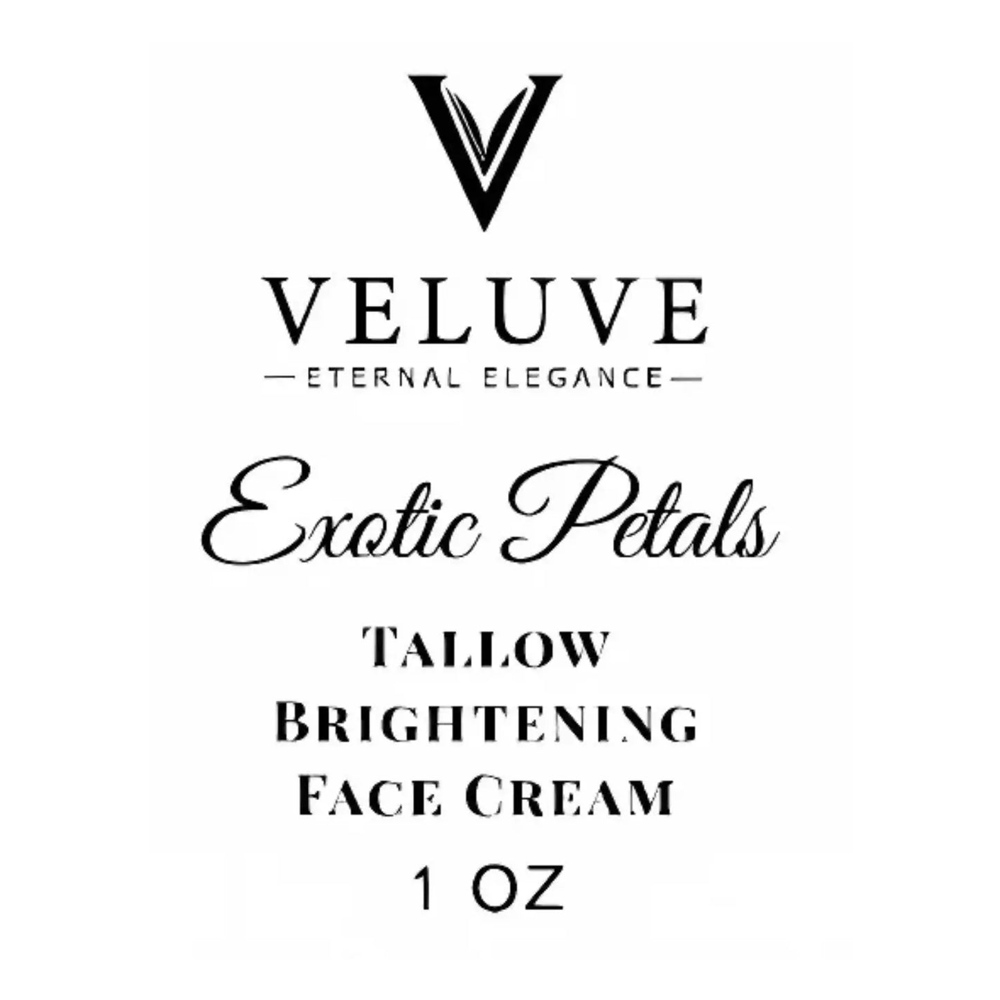Tallow Brightening Face Cream 1 oz / 1.7 oz