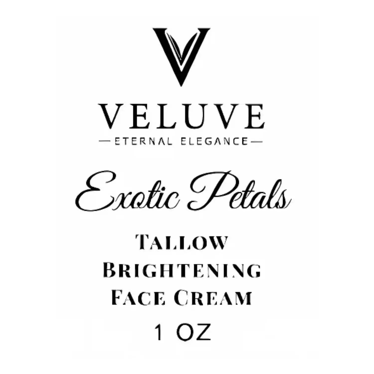 Tallow Brightening Face Cream 1 oz / 1.7 oz