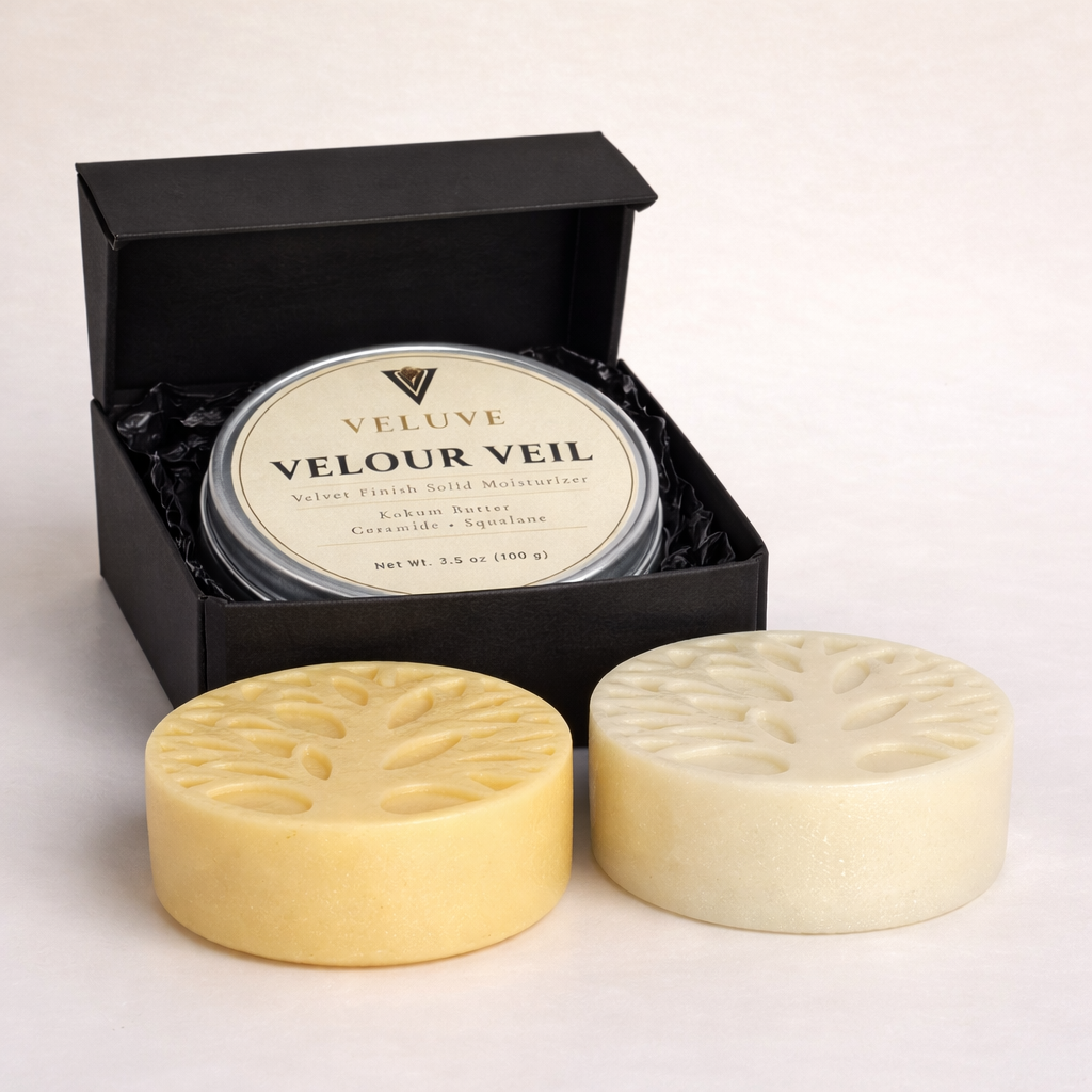Velour Veil Dry Silk Moisturizer Body Bar | Mineral Reset Body Balm 3 oz